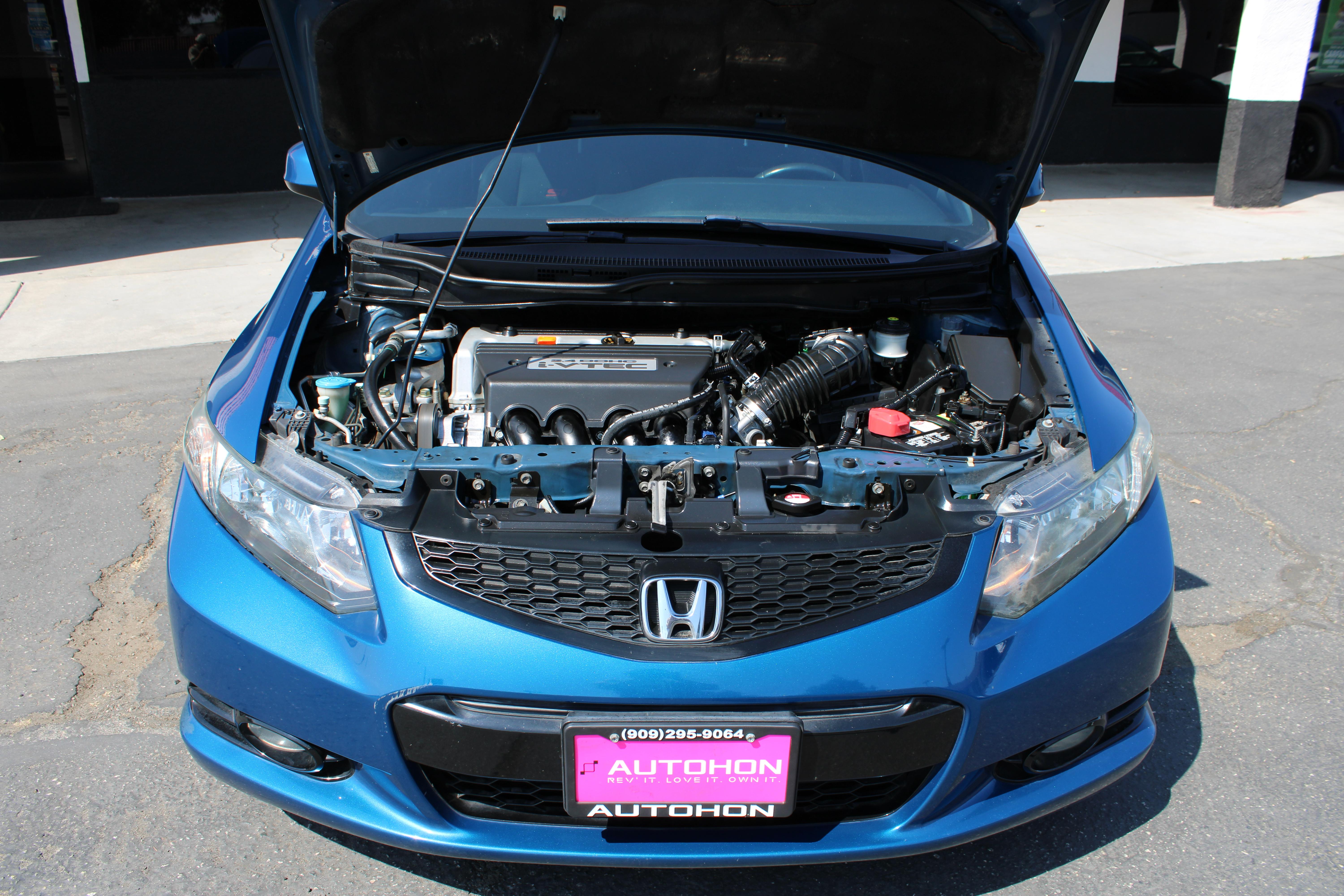 BLUE, 2013 HONDA CIVIC Image 29