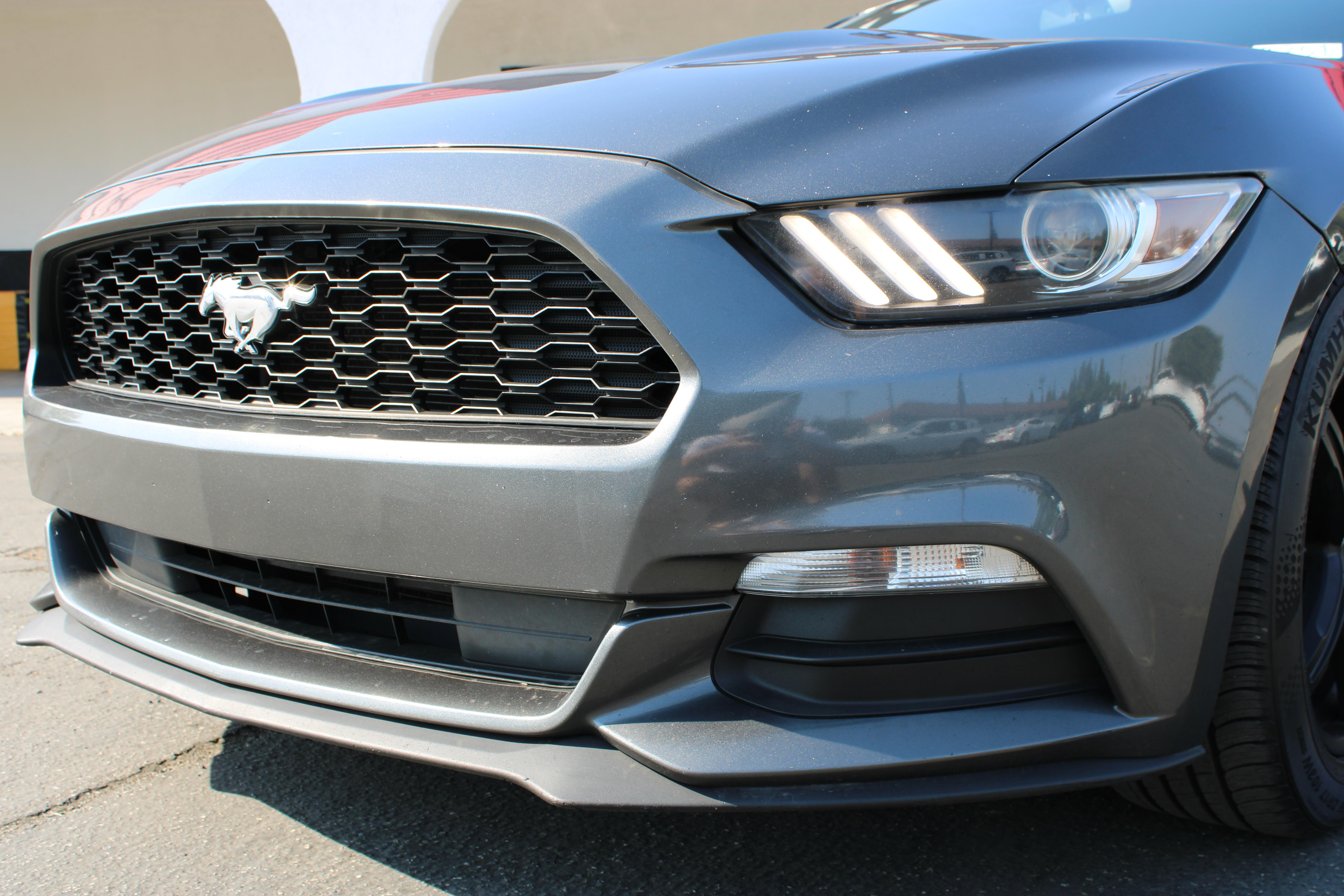 GREY, 2017 FORD MUSTANG Image 3
