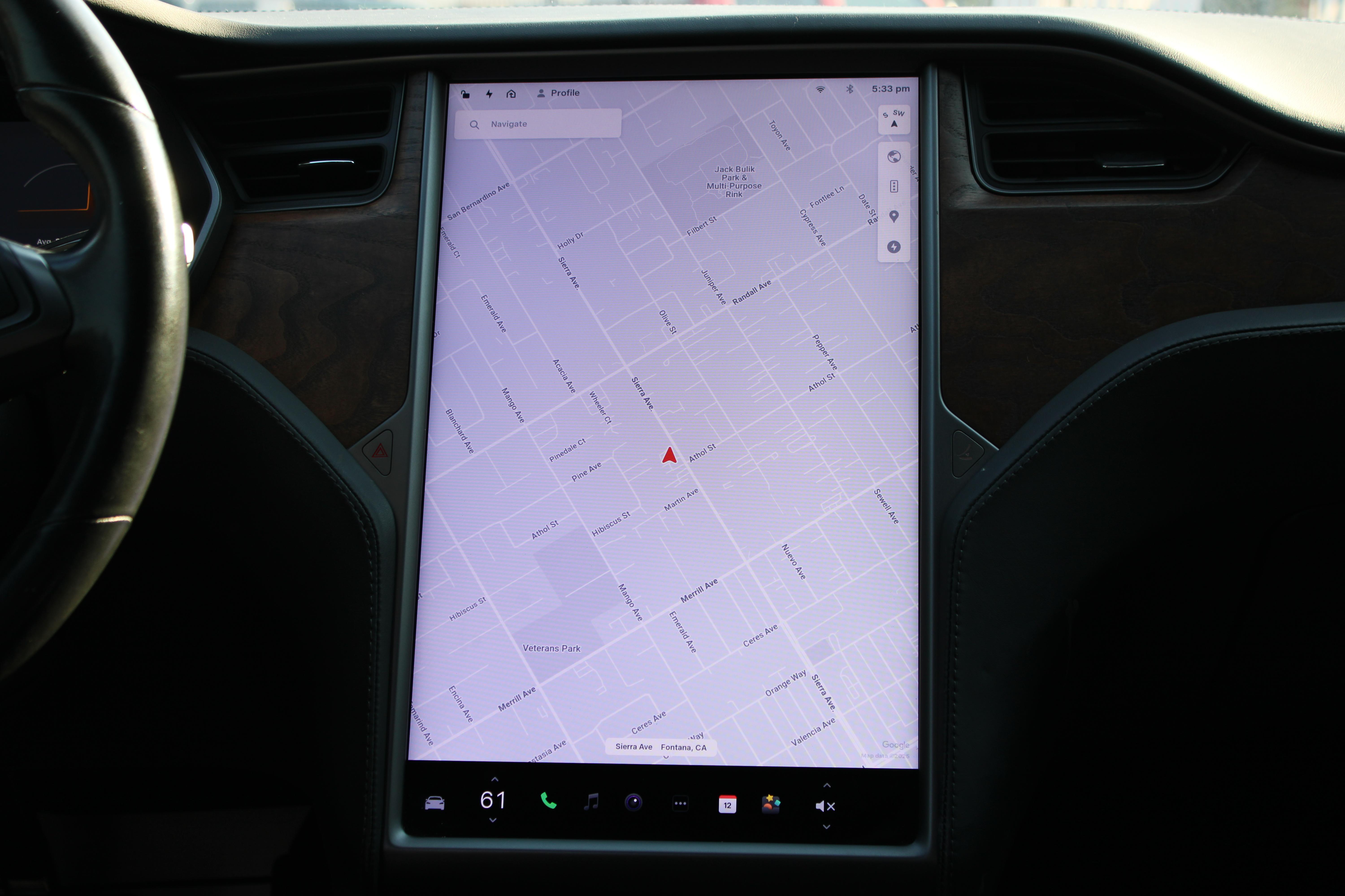 BLUE, 2019 TESLA MODEL S Image 27
