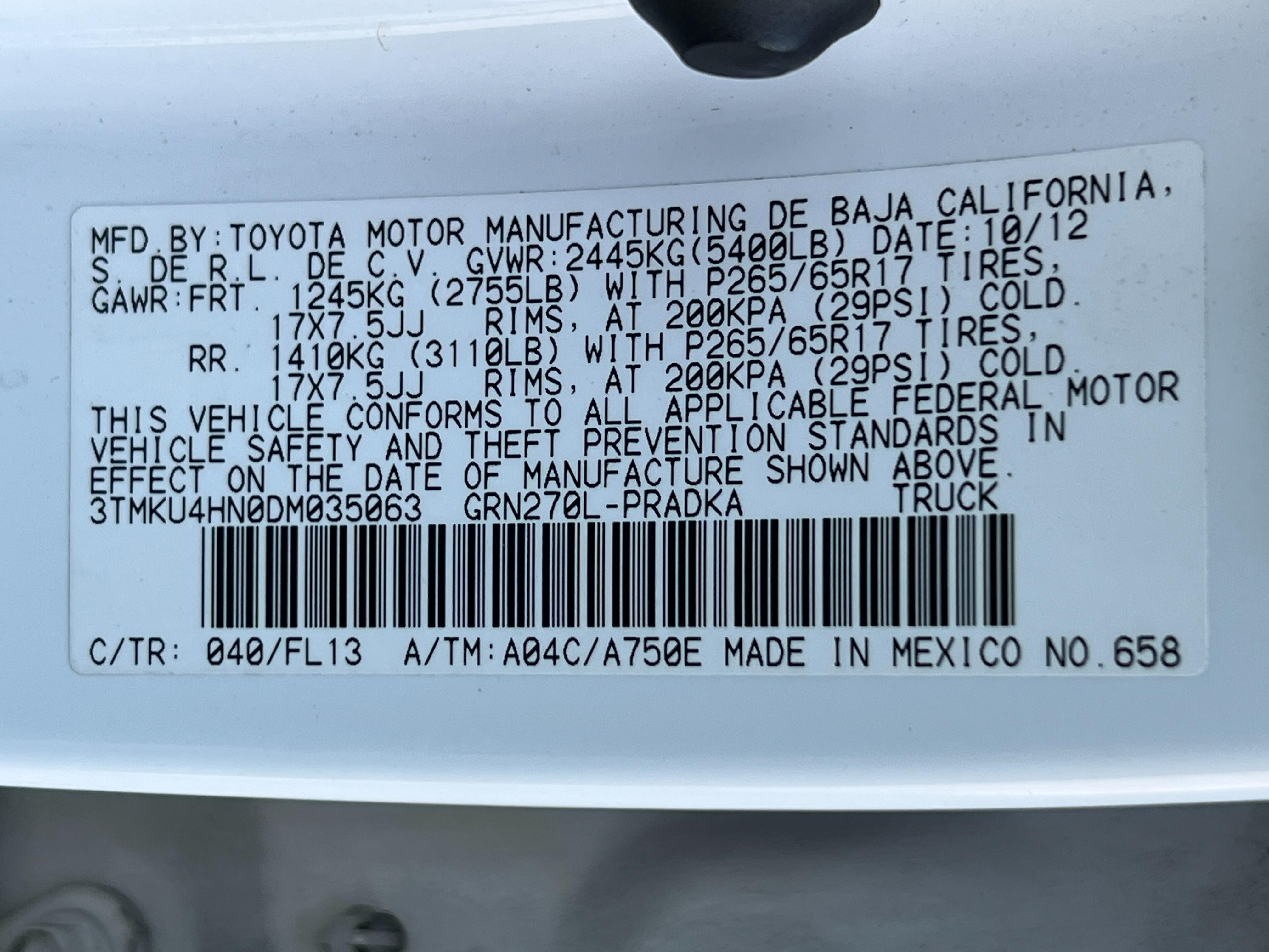 2013 TOYOTA TACOMA DOUBLE CAB Image 21