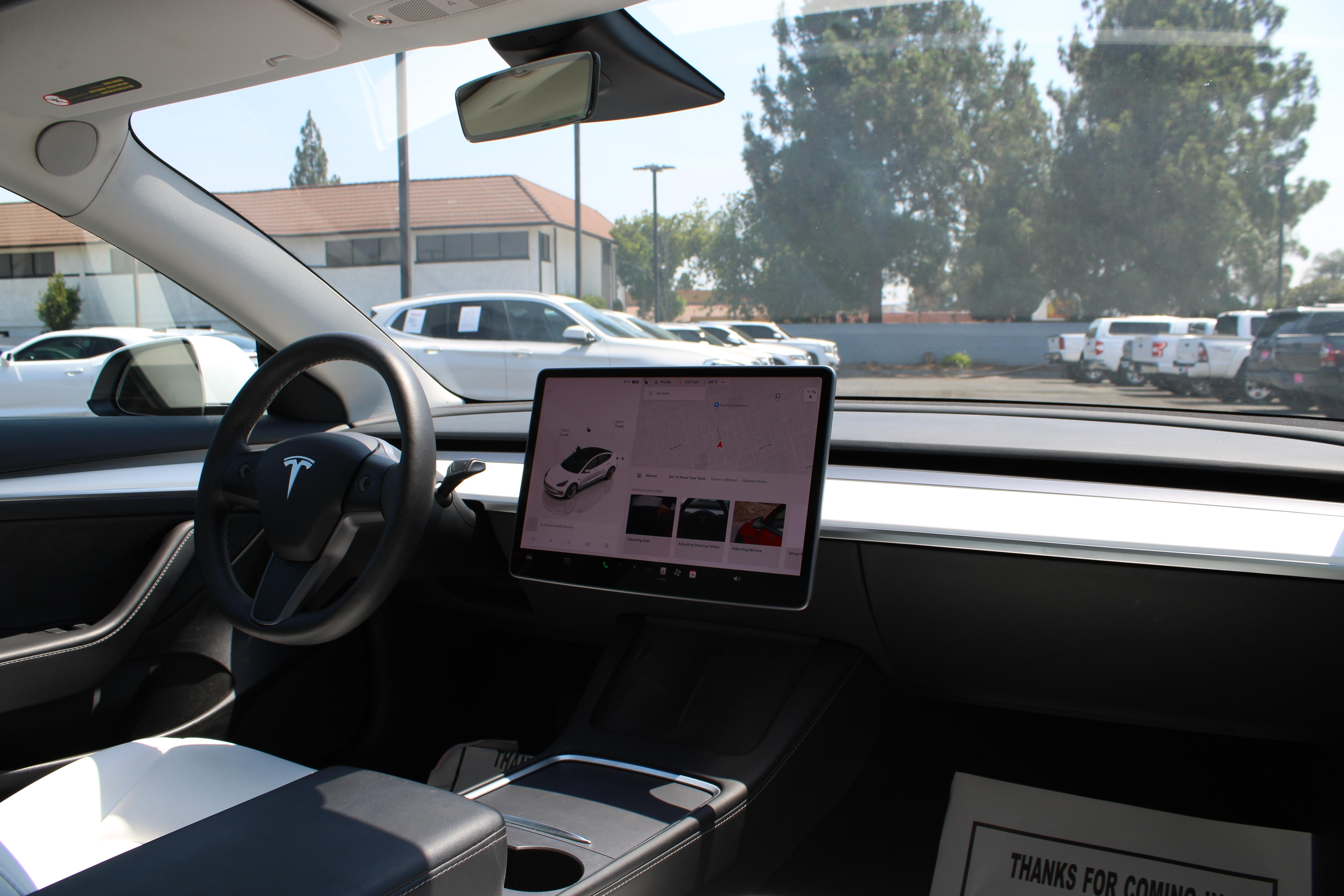 WHITE, 2022 TESLA MODEL 3 Image 11