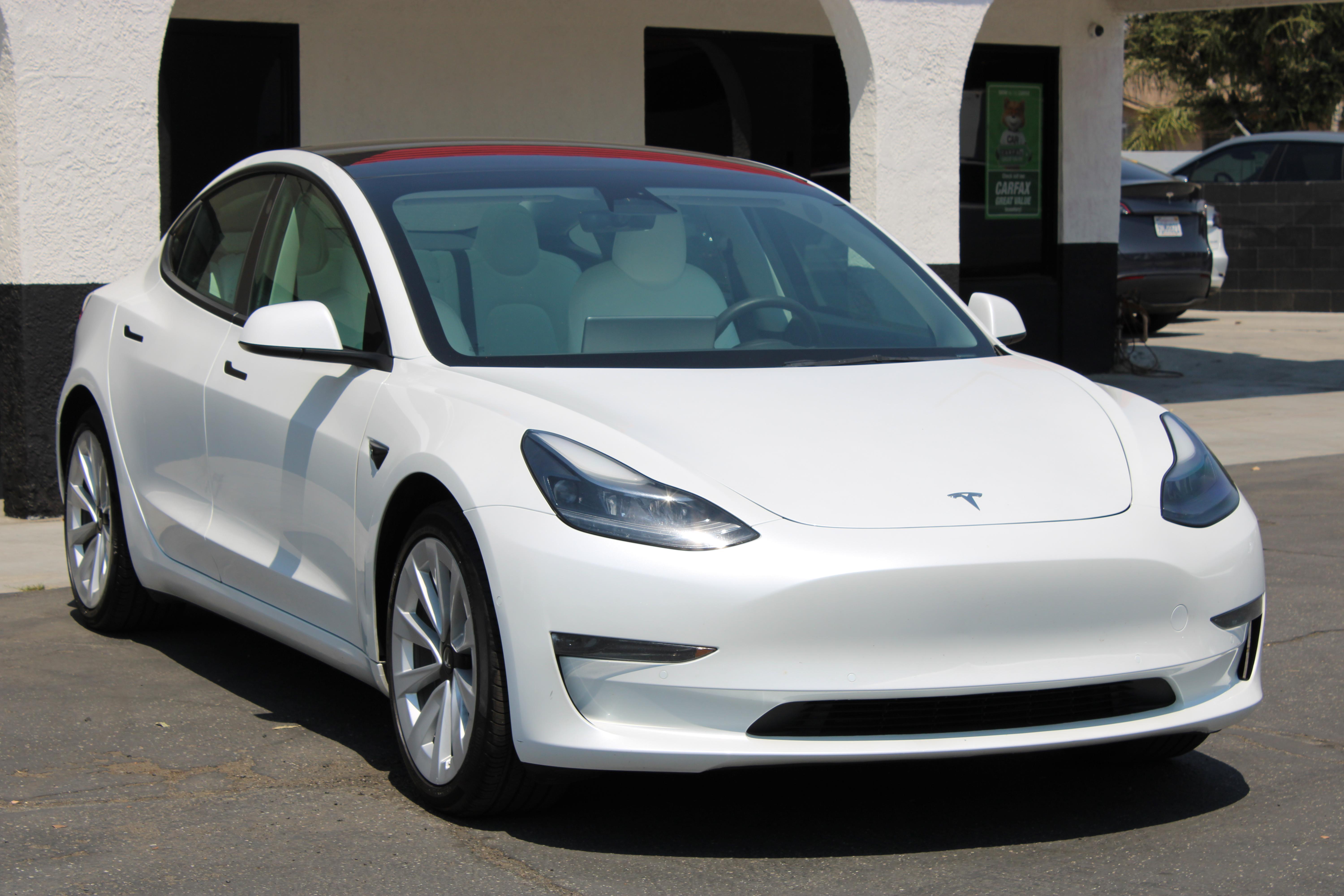 WHITE, 2022 TESLA MODEL 3 Image 33