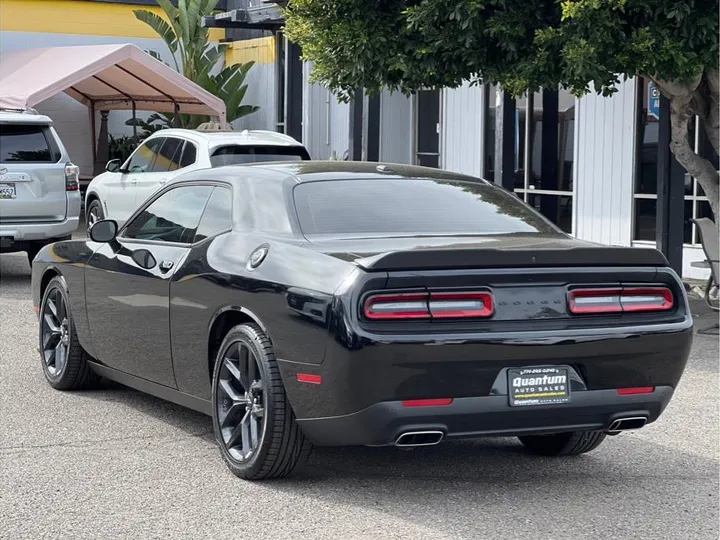 BLACK, 2023 DODGE CHALLENGER Image 3