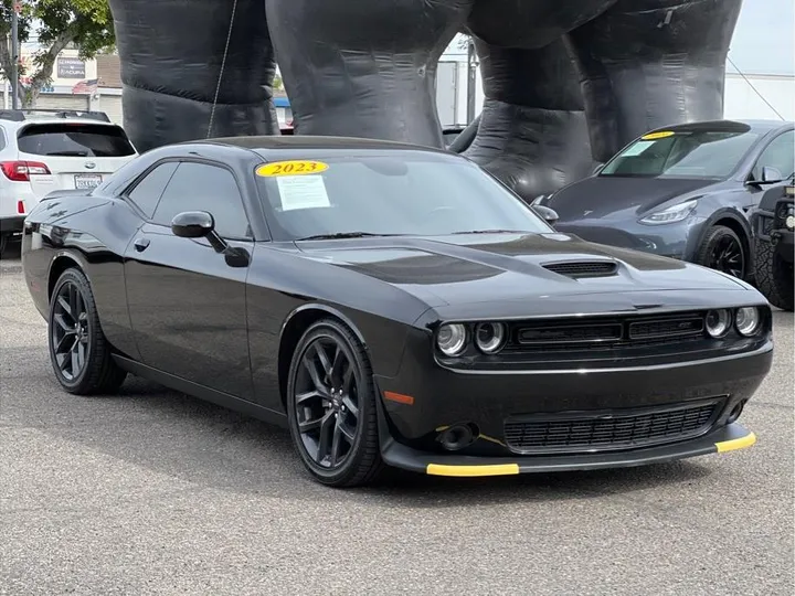 BLACK, 2023 DODGE CHALLENGER Image 7