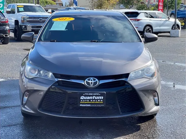 GRAY, 2017 TOYOTA CAMRY Image 8