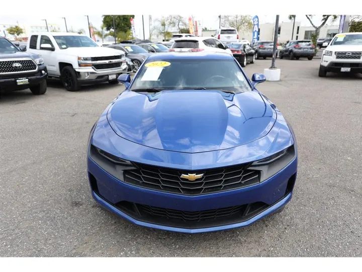 BLUE, 2022 CHEVROLET CAMARO Image 8