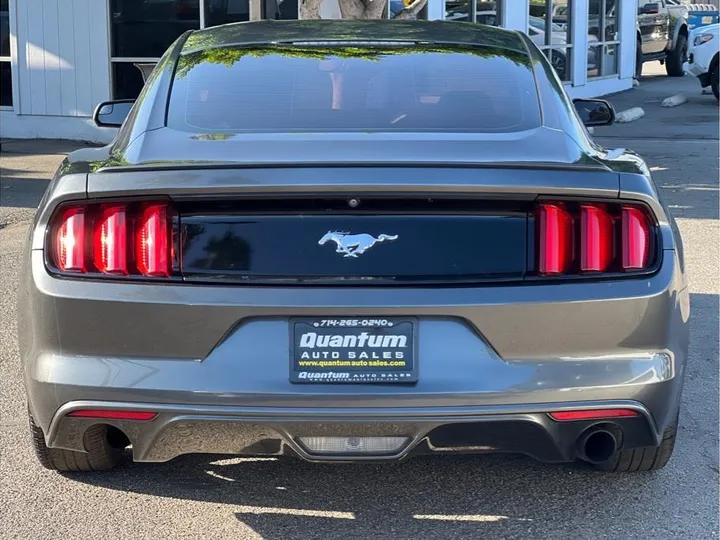 GRAY, 2015 FORD MUSTANG Image 4