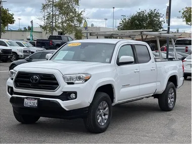 WHITE, 2019 TOYOTA TACOMA DOUBLE CAB Image 24