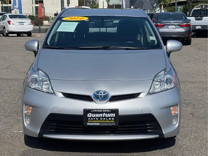 SILVER, 2014 TOYOTA PRIUS Image 8