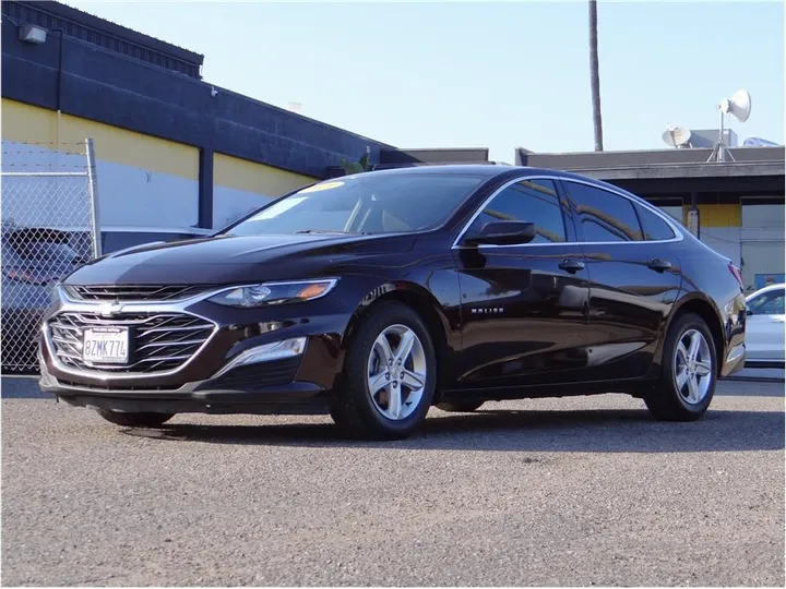 RED, 2021 CHEVROLET MALIBU Image 1