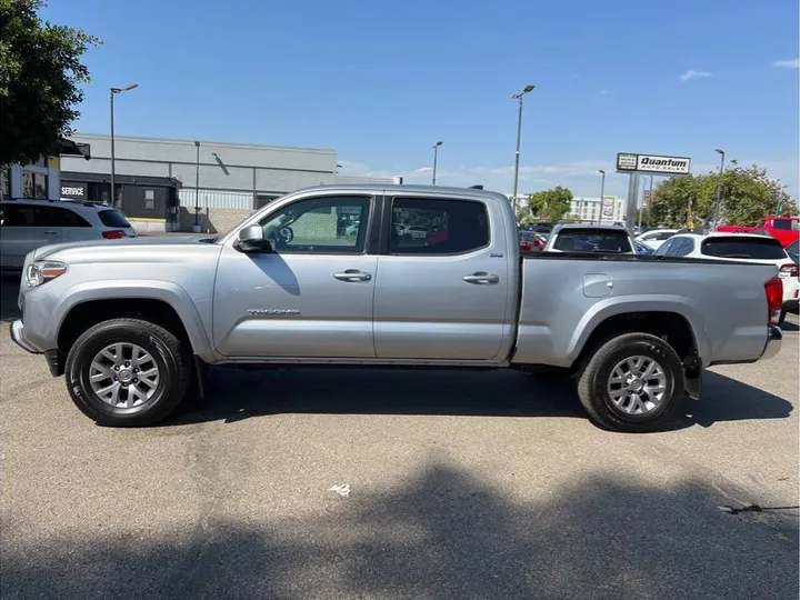 SILVER, 2017 TOYOTA TACOMA DOUBLE CAB Image 2