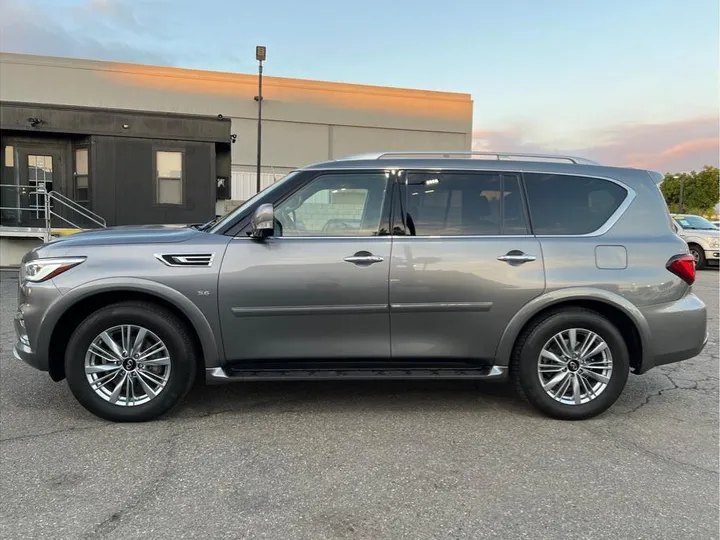 GRAY, 2019 INFINITI QX80 Image 2