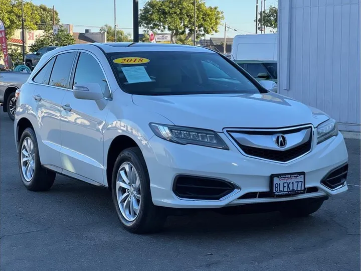 WHITE, 2018 ACURA RDX Image 7