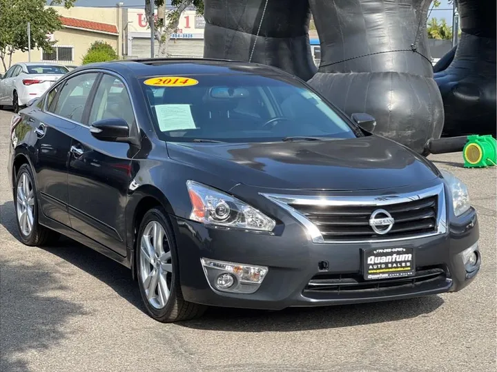 BLACK, 2014 NISSAN ALTIMA Image 7