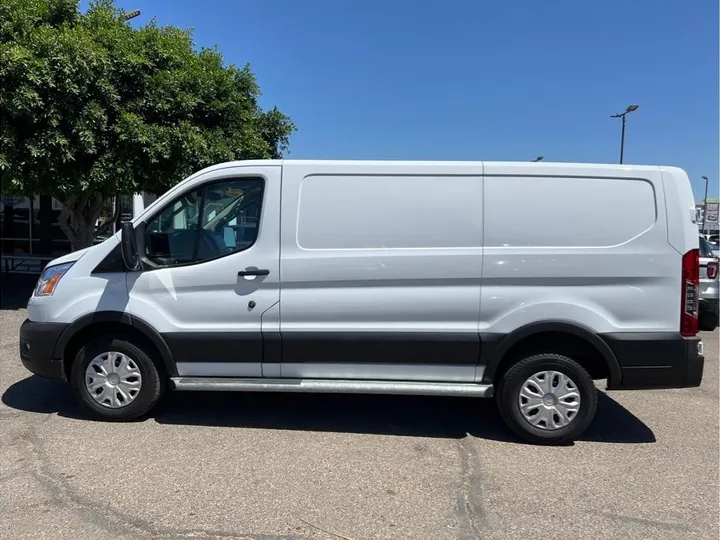 WHITE, 2021 FORD TRANSIT 250 CARGO VAN Image 2