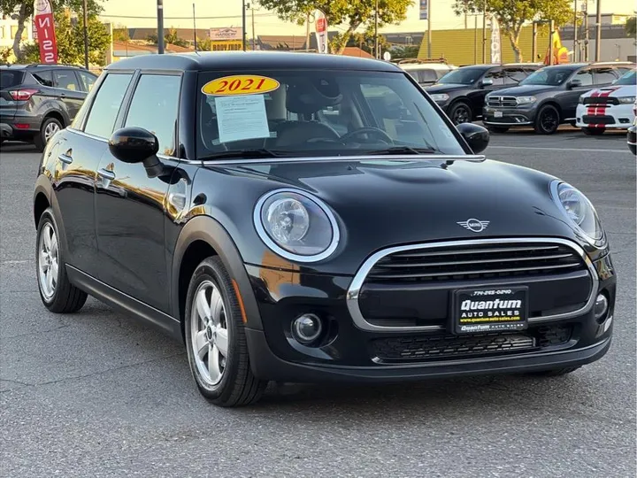 BLACK, 2021 MINI HARDTOP 4 DOOR Image 7