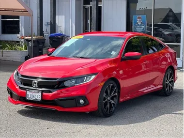 RED, 2019 HONDA CIVIC Image 50