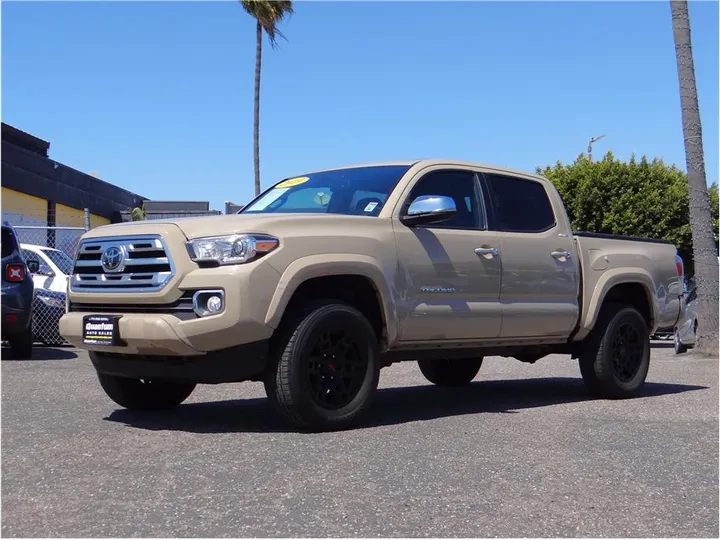 BEIGE, 2019 TOYOTA TACOMA DOUBLE CAB Image 1