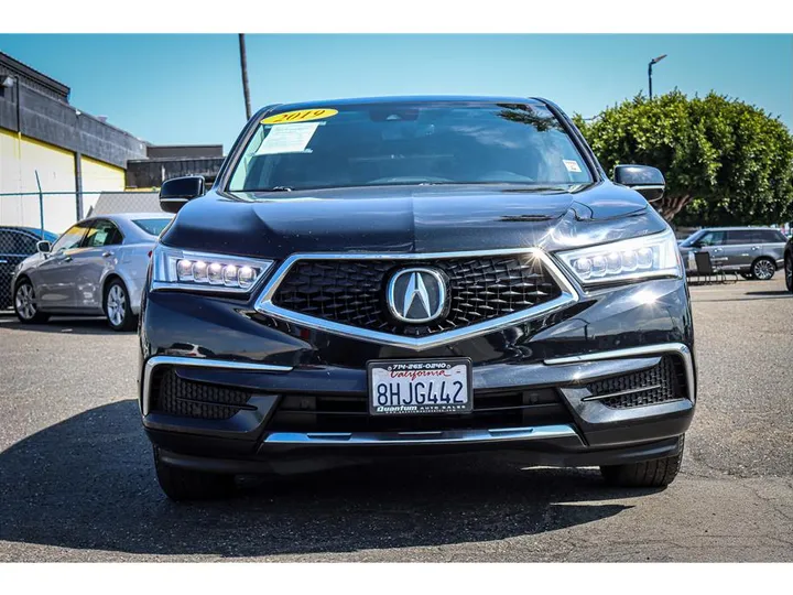 BLACK, 2019 ACURA MDX Image 8