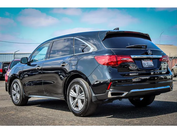 BLACK, 2019 ACURA MDX Image 3