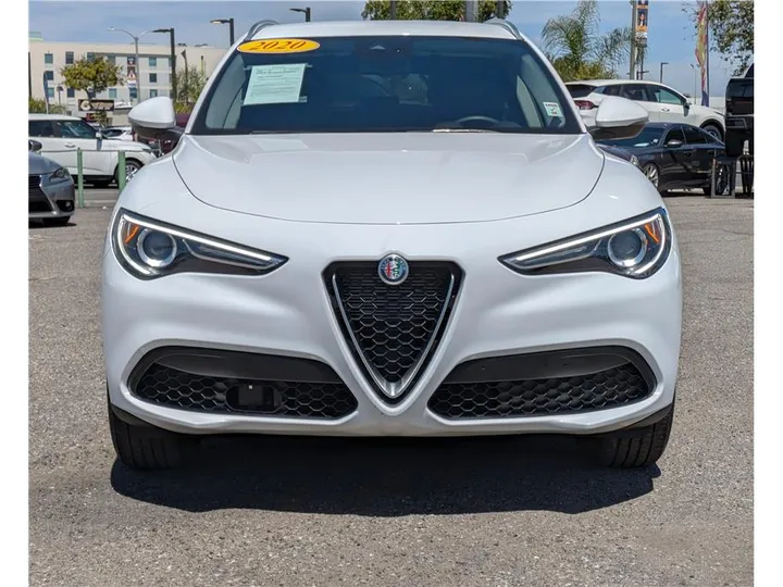 WHITE, 2020 ALFA ROMEO STELVIO Image 8