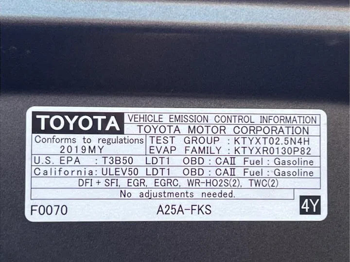 GRAY, 2019 TOYOTA RAV4 Image 21