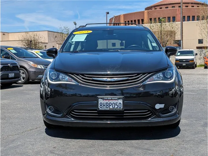 BLACK, 2018 CHRYSLER PACIFICA HYBRID Image 8