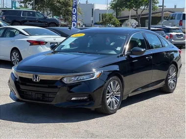 BLACK, 2018 HONDA ACCORD Image 