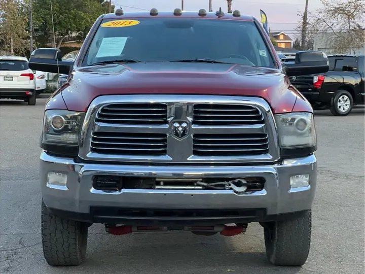 MAROON, 2013 RAM 2500 CREW CAB Image 8