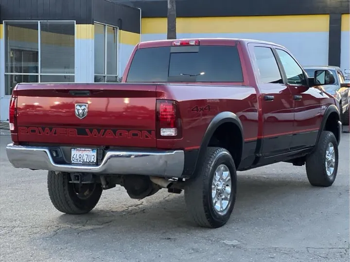 MAROON, 2013 RAM 2500 CREW CAB Image 5