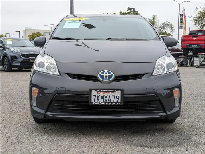 GRAY, 2015 TOYOTA PRIUS Image 8