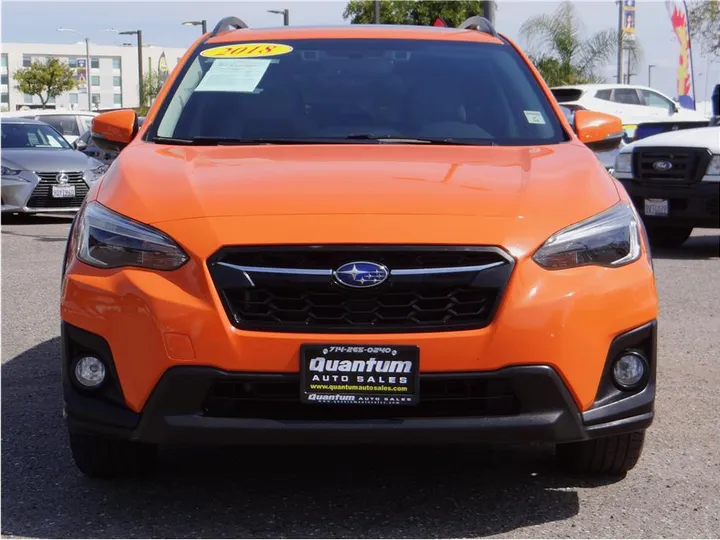 ORANGE, 2018 SUBARU CROSSTREK Image 8