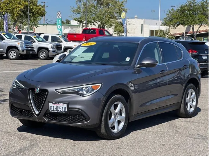 GRAY, 2020 ALFA ROMEO STELVIO Image 1