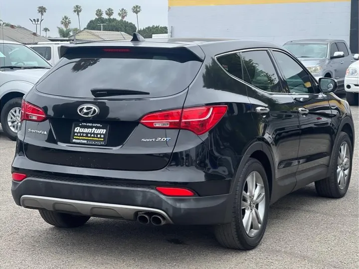 BLACK, 2013 HYUNDAI SANTA FE SPORT Image 5