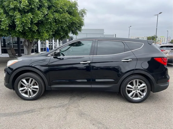 BLACK, 2013 HYUNDAI SANTA FE SPORT Image 2