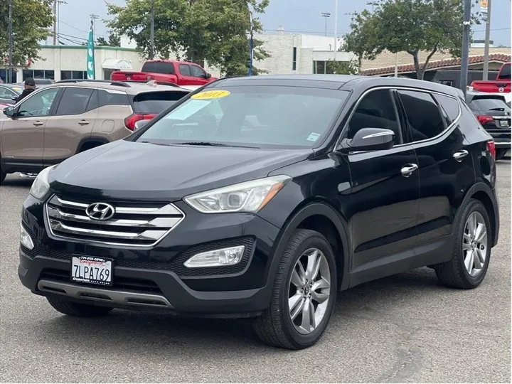 BLACK, 2013 HYUNDAI SANTA FE SPORT Image 1