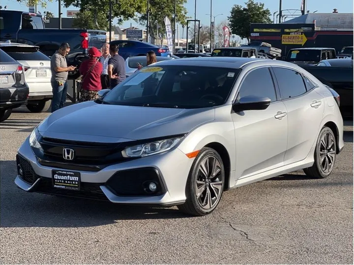 SILVER, 2017 HONDA CIVIC Image 1