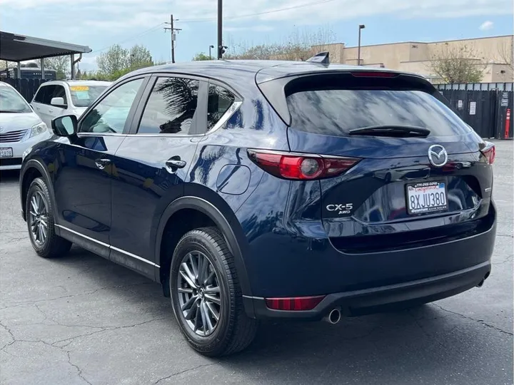 BLUE, 2021 MAZDA CX-5 Image 3