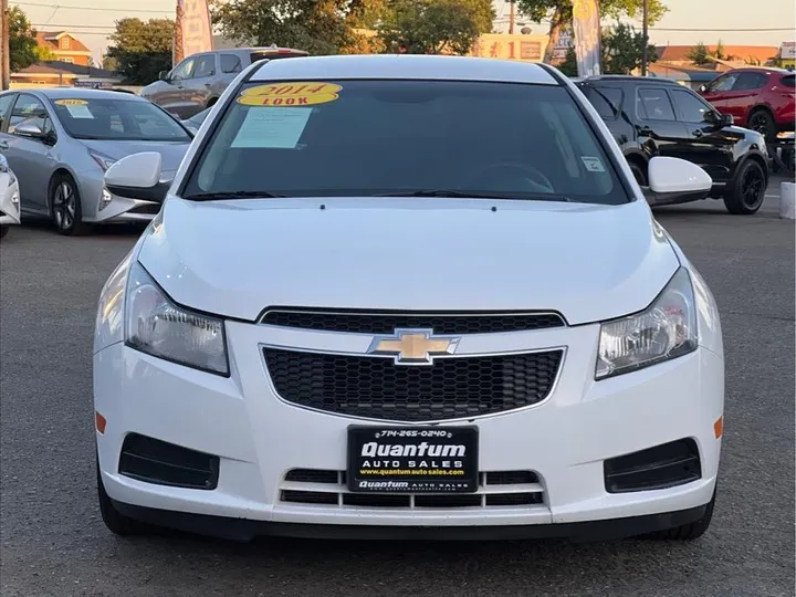 WHITE, 2014 CHEVROLET CRUZE Image 8