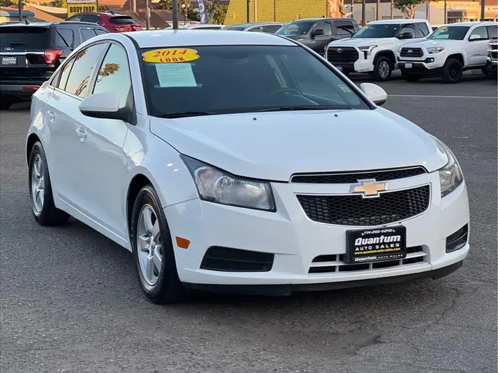 WHITE, 2014 CHEVROLET CRUZE Image 7