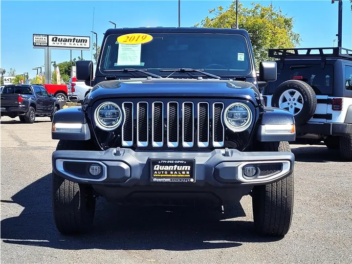 BLACK, 2019 JEEP WRANGLER UNLIMITED Image 8