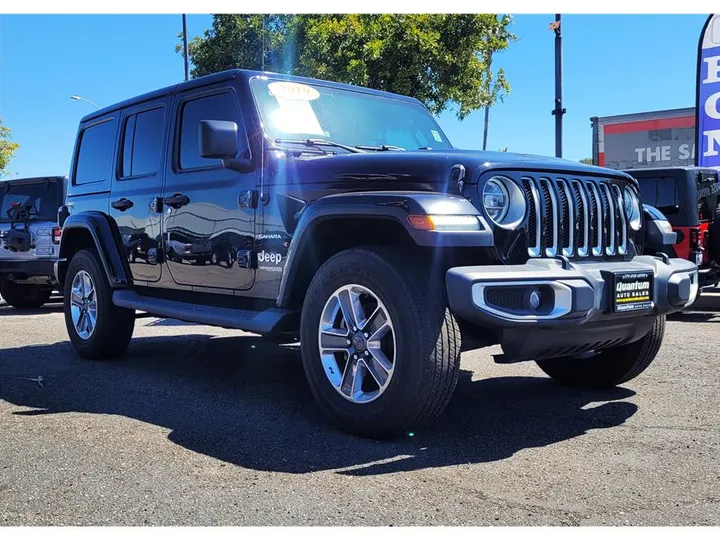 BLACK, 2019 JEEP WRANGLER UNLIMITED Image 7