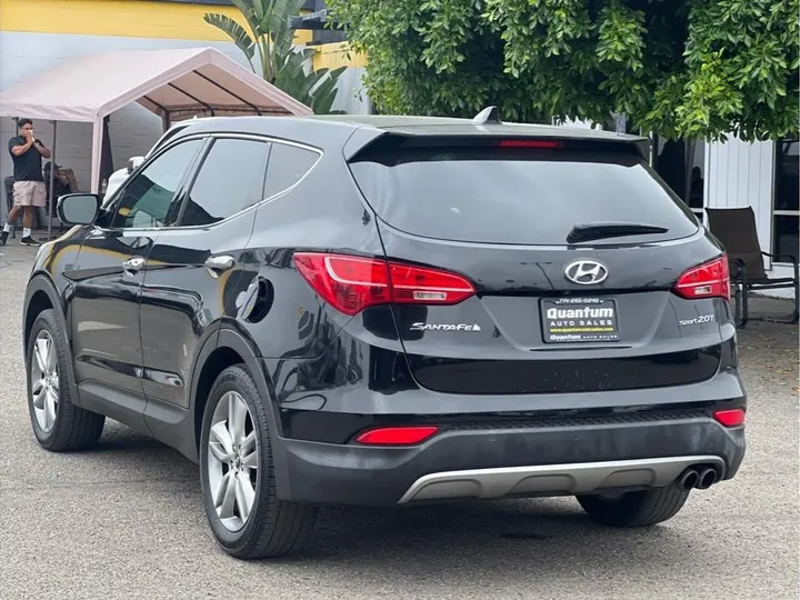 BLACK, 2013 HYUNDAI SANTA FE SPORT Image 3