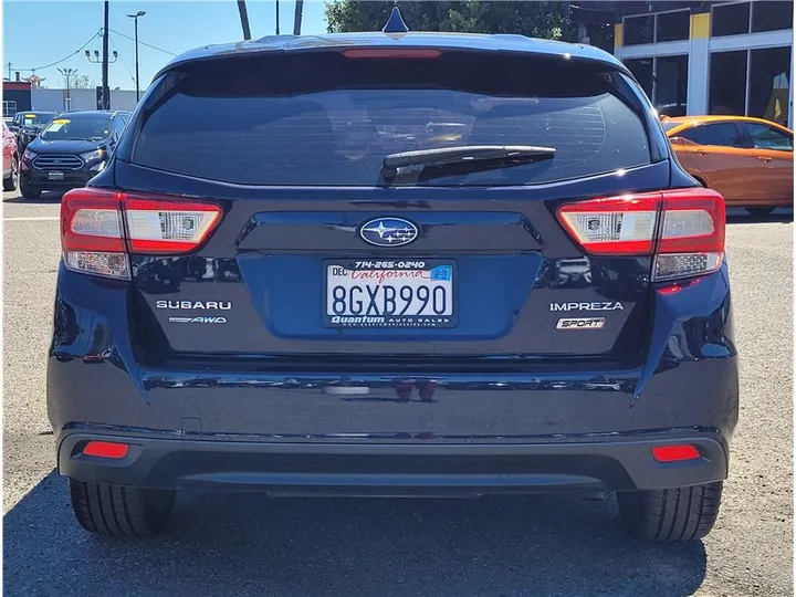 BLUE, 2019 SUBARU IMPREZA Image 4