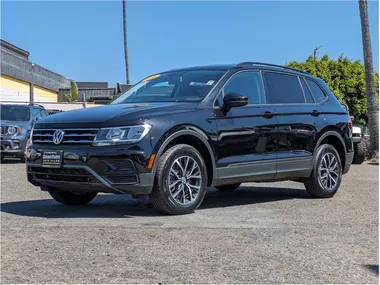 BLACK, 2021 VOLKSWAGEN TIGUAN Image 48