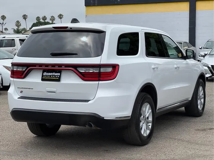 WHITE, 2020 DODGE DURANGO Image 5