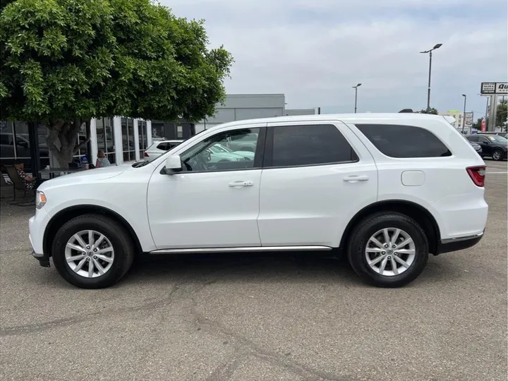 WHITE, 2020 DODGE DURANGO Image 2