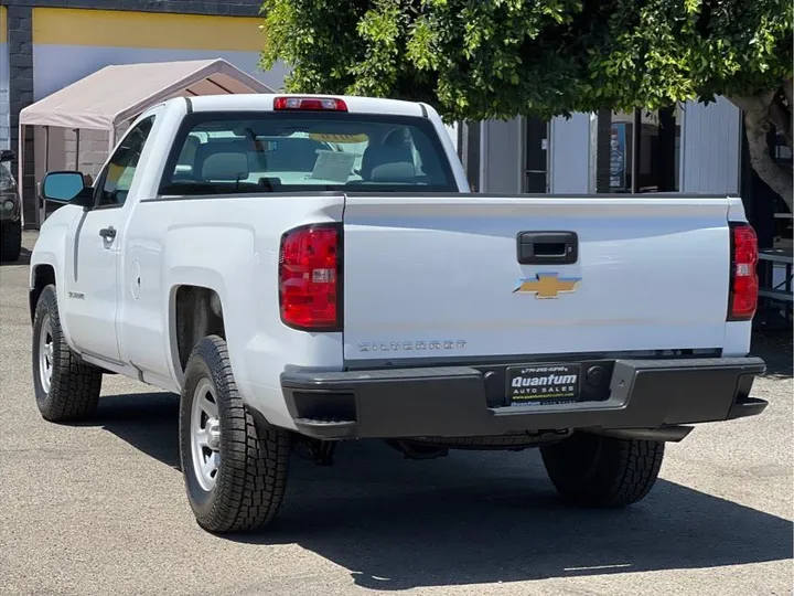 WHITE, 2016 CHEVROLET SILVERADO 1500 REGULAR CAB Image 3