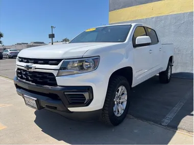 WHITE, 2021 CHEVROLET COLORADO CREW CAB Image 