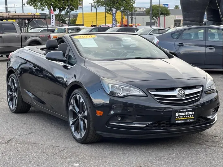 BLACK, 2016 BUICK CASCADA Image 7